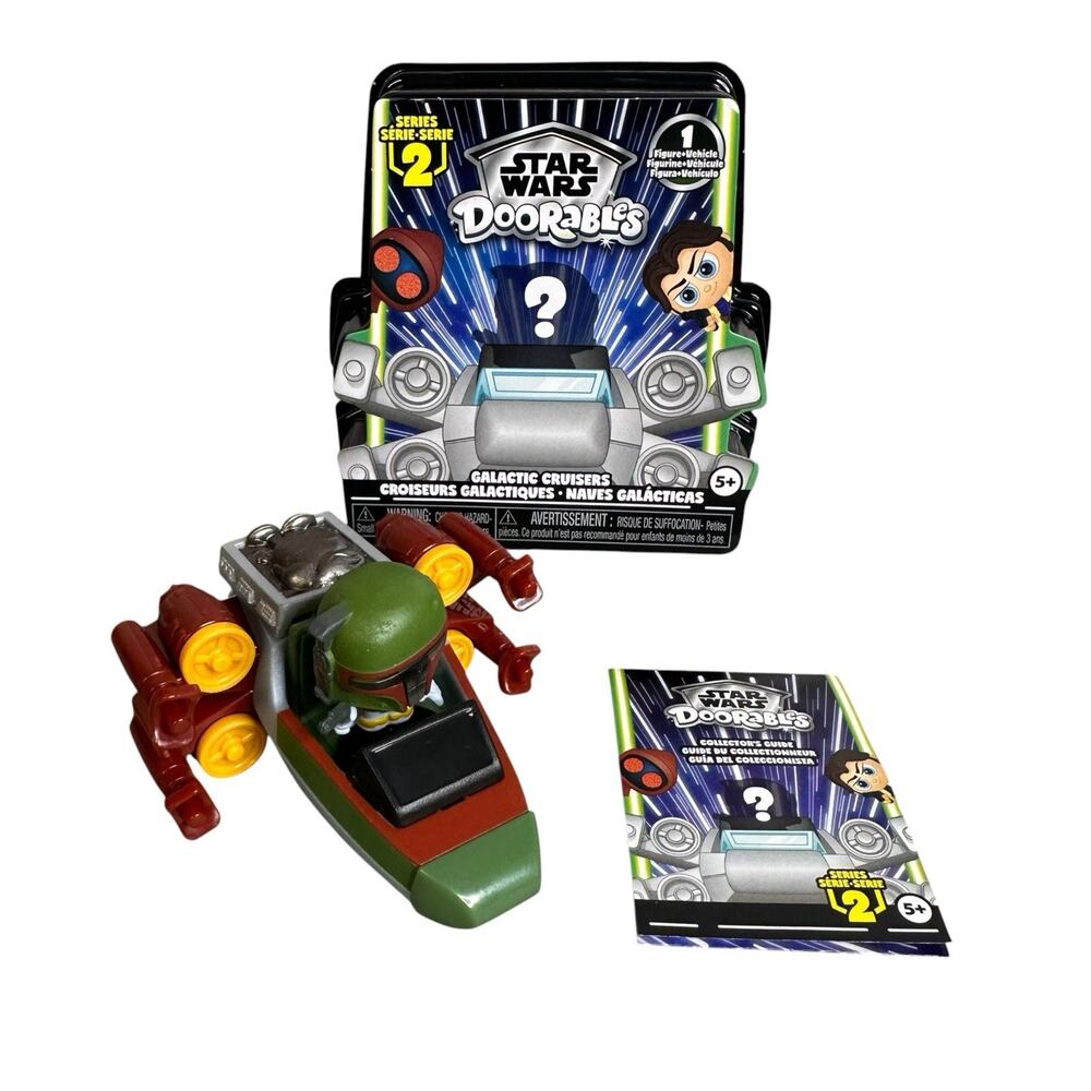 Disney Doorables Star Wars Galactic Cruisers Series 2 BOBA FETT Toy New
